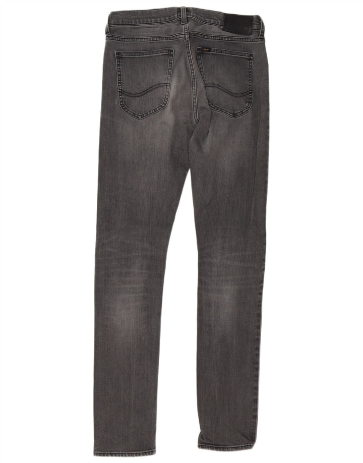 Lee Dame Luke Slim Jeans W30 L34 Grå Bomuld