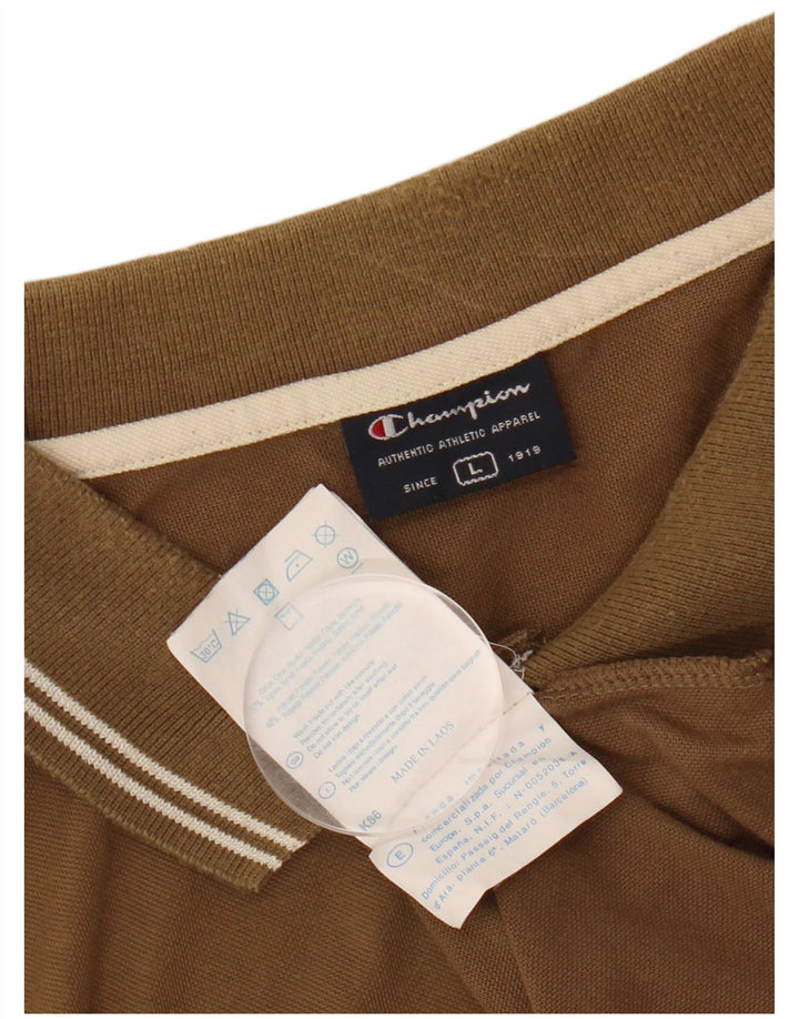 CHAMPION Poloskjorte til mænd Stor brun bomuld