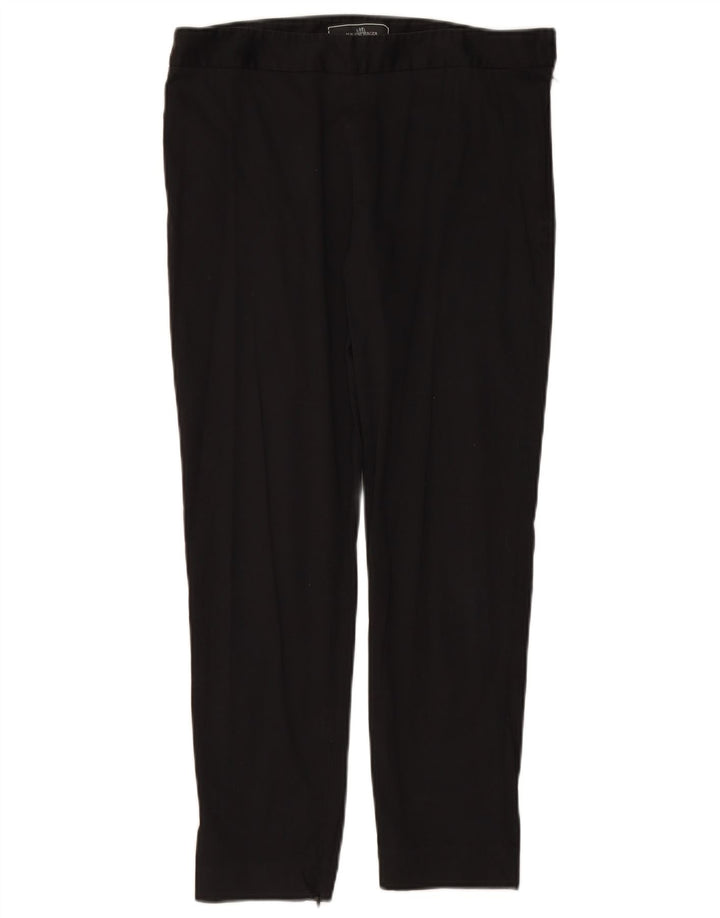 MALENE BIRGER Slim cropped bukser til kvinder W30 L27 Marineblå