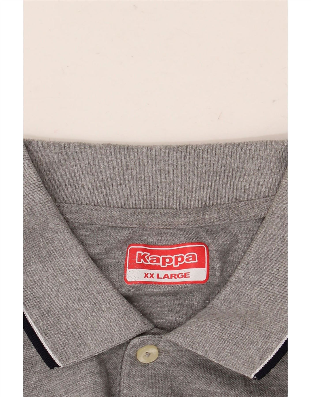 KAPPA Polo Shirt til mænd 2XL Grå