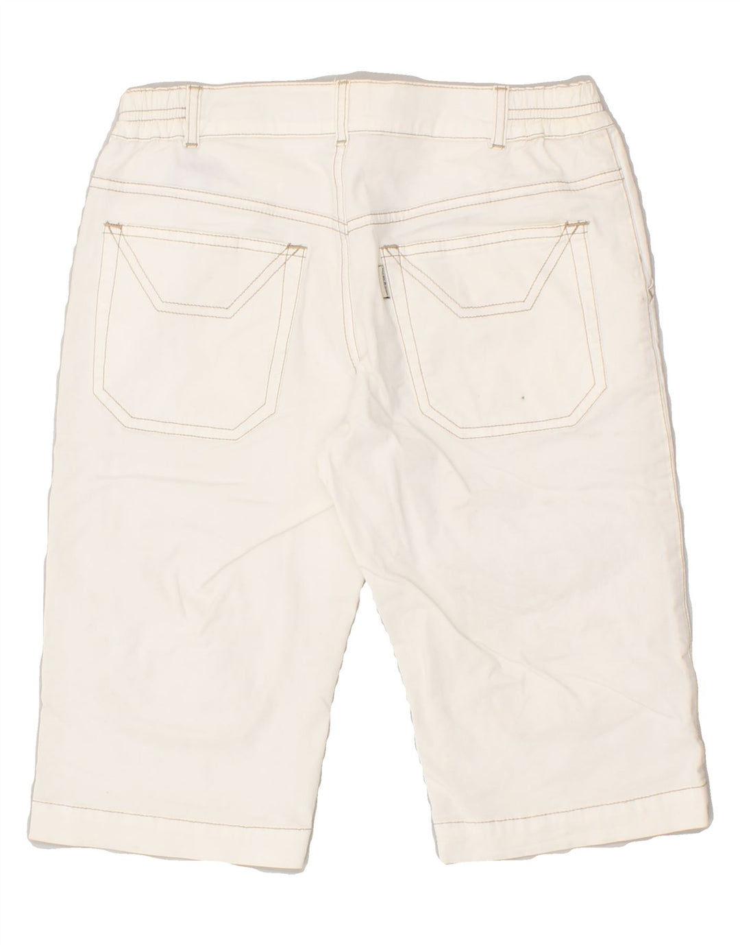 JECKERSON Boys Bermuda Shorts 7-8 Years W24 Off White Cotton | Vintage Jeckerson | Thrift | Second-Hand Jeckerson | Used Clothing | Messina Hembry 