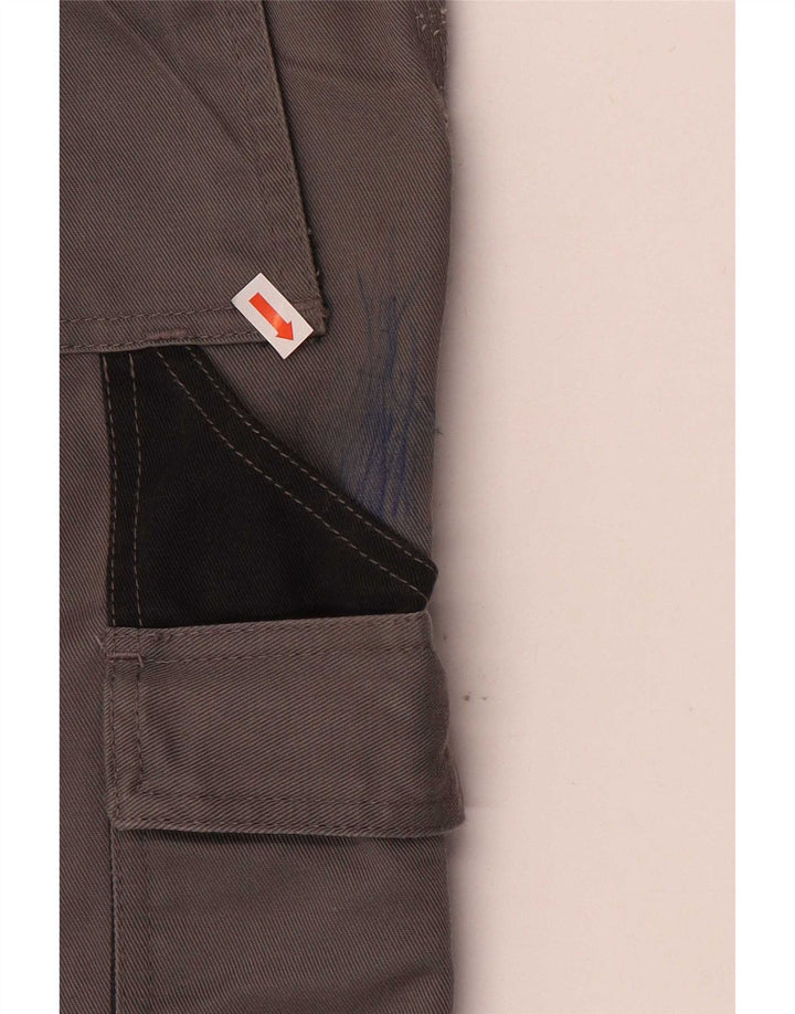 Dickies Straight Cargo bukser til mænd W34 L31 Grå polyester