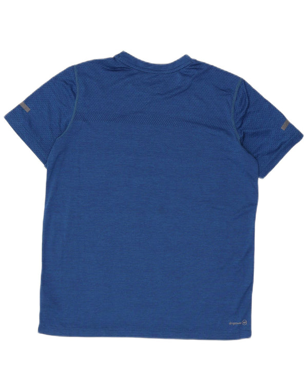 Russell Athletic Boys T-Shirt Top 15-16 år 2XL Blå Nylon