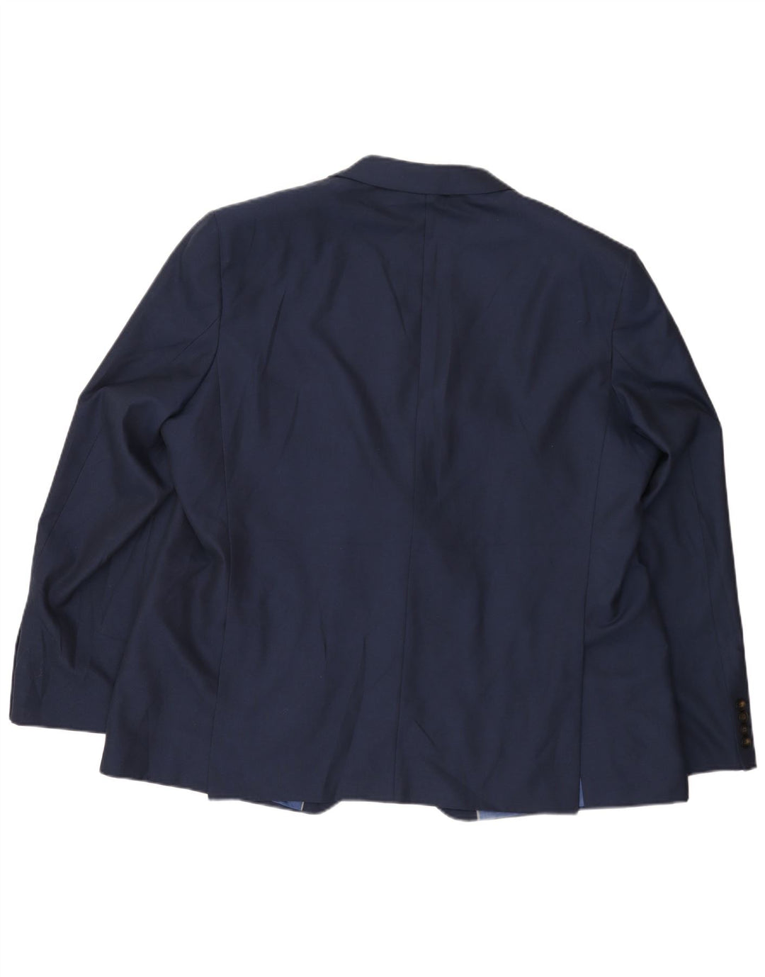 MARKS & SPENCER Herre 2-knaps blazerjakke UK 50 3XL Navyblå polyester
