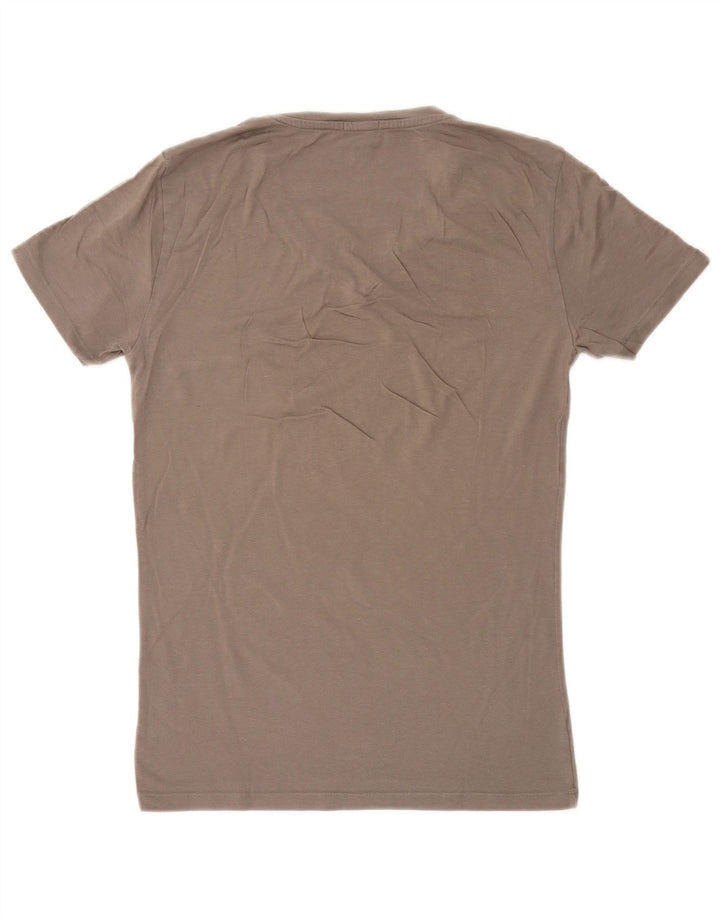 DIESEL Mens T-Shirt Top Small Grey