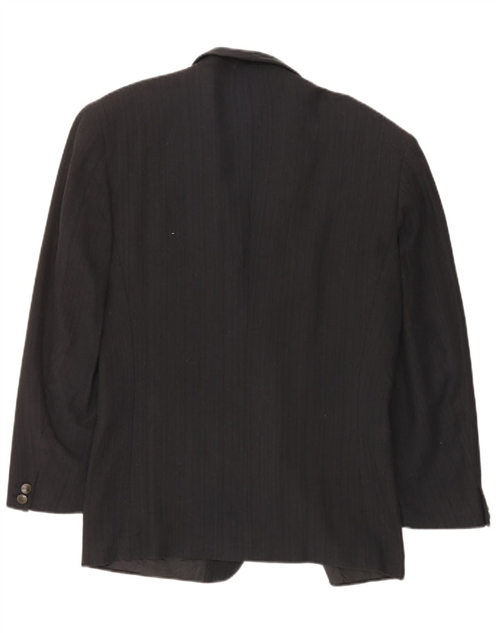 Maurizio Baldassari Herre dobbeltradet blazerjakke UK 38 Medium Sort