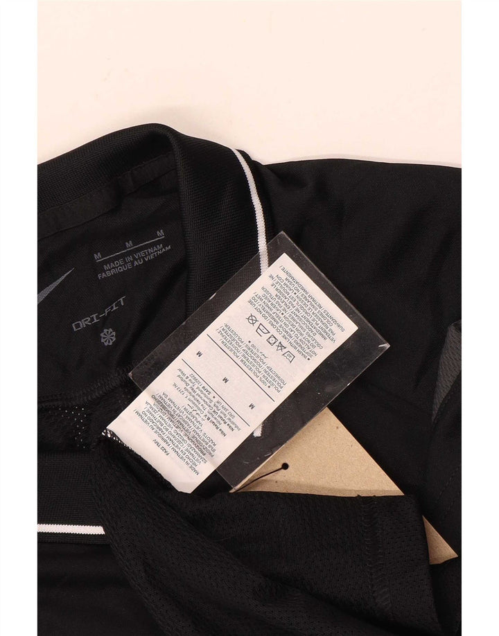 Nike Dri Fit poloshirt til mænd mellem sort Colourblock Polyester