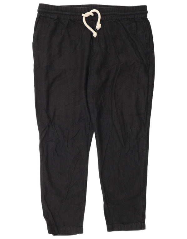 Zara Herre Tapered Chino Bukser XL W34 L28 Sort