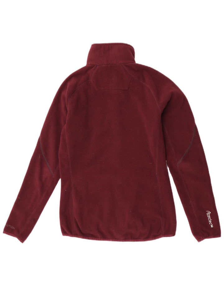 Musto Dame Fleecejakke UK 12 Medium Burgundy Polyester
