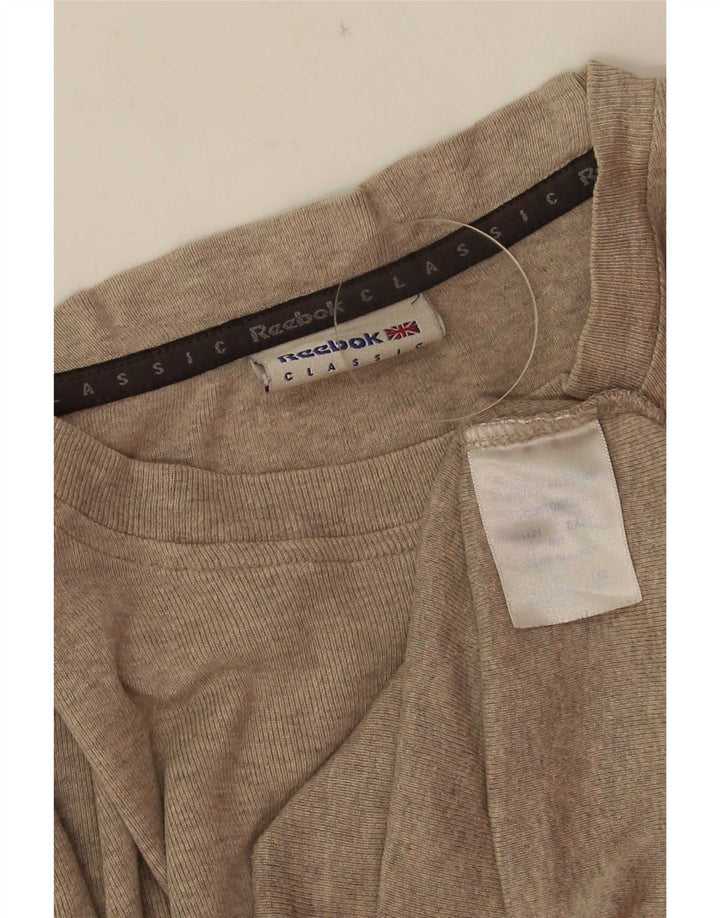 Reebok Herre T-Shirt Top XS Grå Bomuld