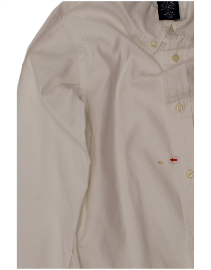 Ralph Lauren drengeskjorte 6-7 år hvid bomuld