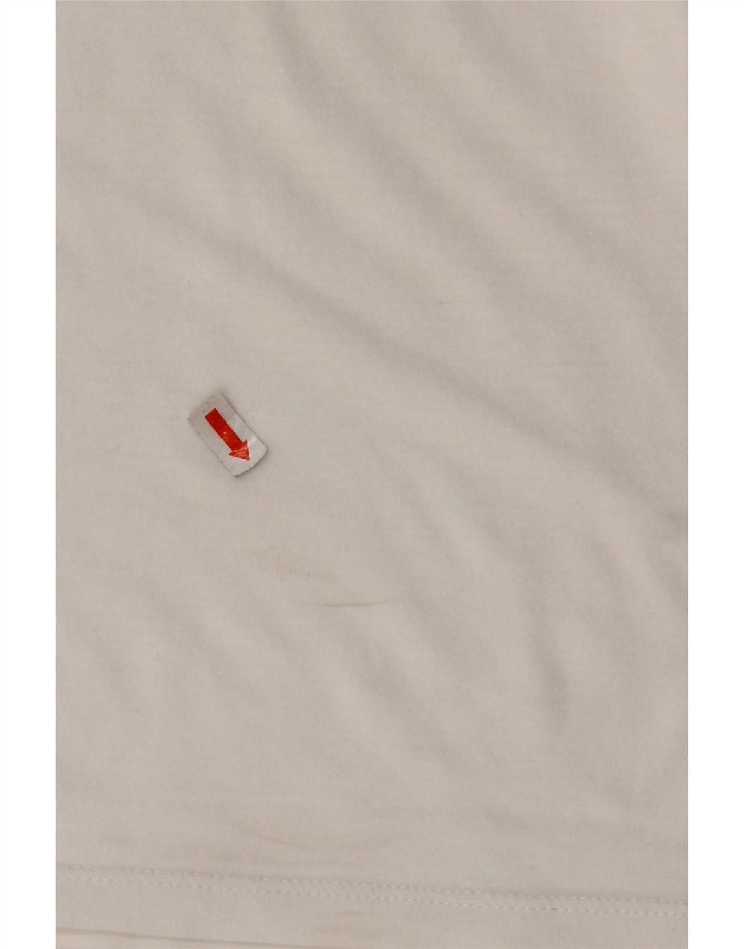 LEVI'S Dame Grafisk T-Shirt Top UK 10 Small White