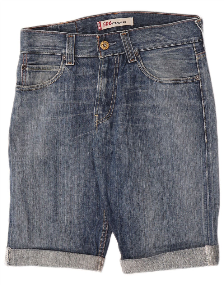 Levi's Herre 506 denimshorts W31 mellemblå bomuld