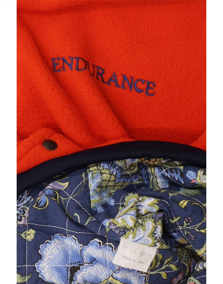 Endurance Herre Fleece Gilet UK 40 Large Orange Colourblock Polyester