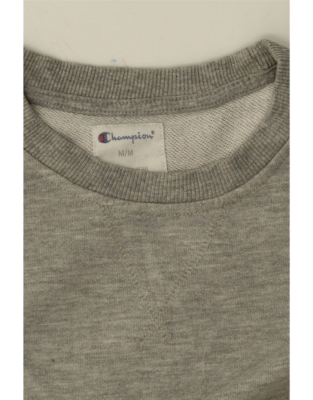 CHAMPION Mens Sweatshirt Jumper Medium Grey Cotton Vintage Champion and Second-Hand Champion from Messina Hembry 