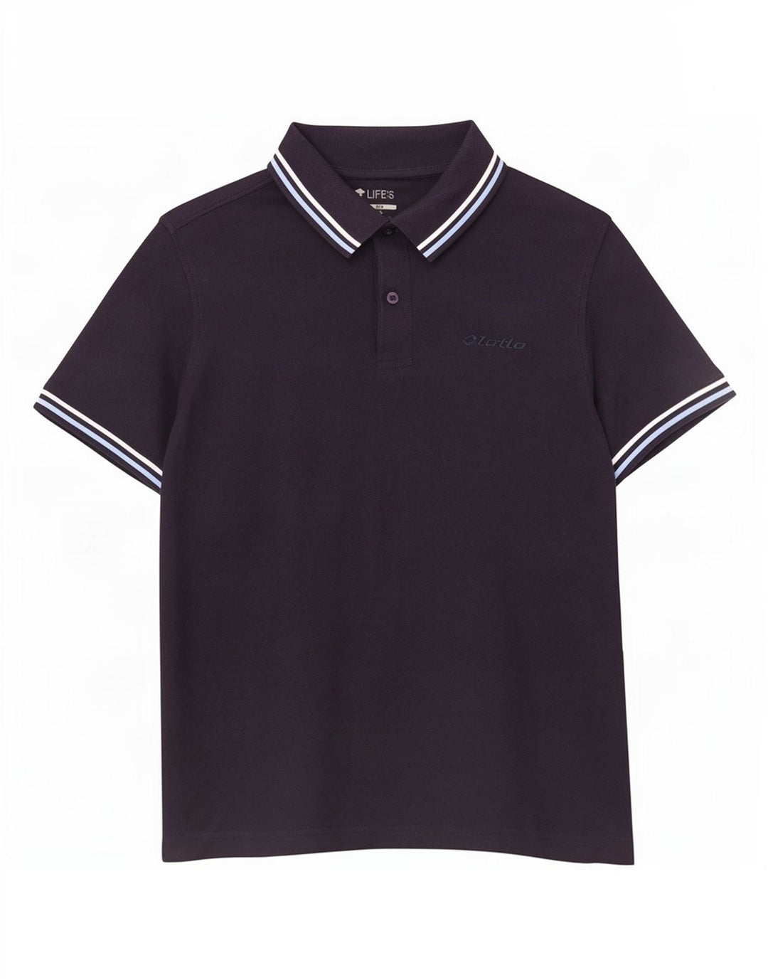 Lotto herre polo shirt lille marineblå bomuld