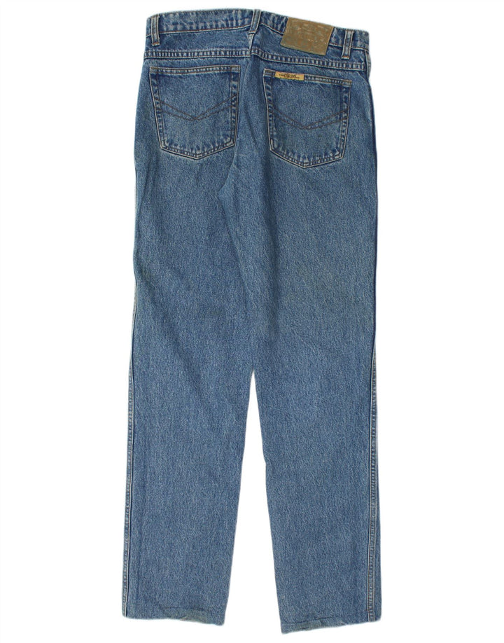 Cohn Cisco Straight Jeans til mænd W32 L32 Blå Bomuld