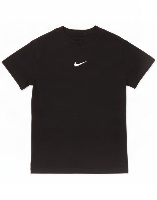 Nike Boys Loose Fit T-Shirt Top 8-9 år Small Black Cotton
