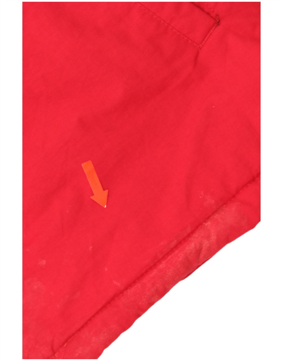 Superdry Oversized Parkajakke med hætte til kvinder UK 10 Lille rød nylon