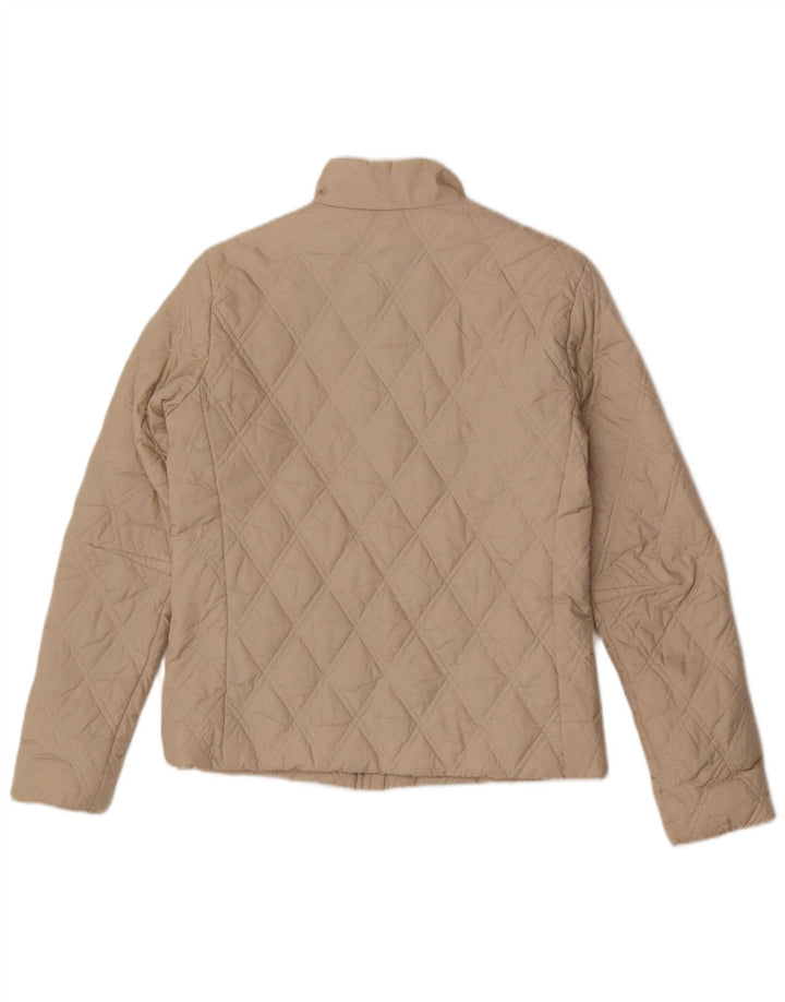 Murphy & Nye Quiltet jakke til kvinder UK 14 Medium Beige