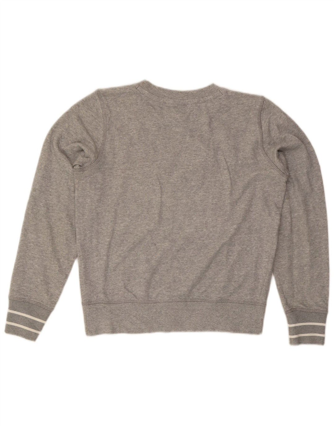 Champion Dame Grafisk Sweatshirt Jumper UK 10 Lille Grå
