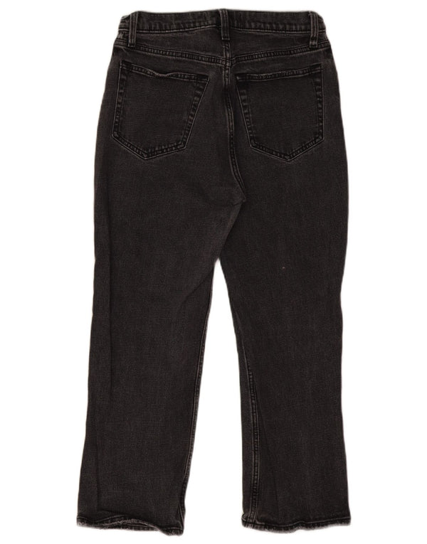 Abercrombie & Fitch Womens Curve Straight Jeans US 4 Small W27 L23 Black