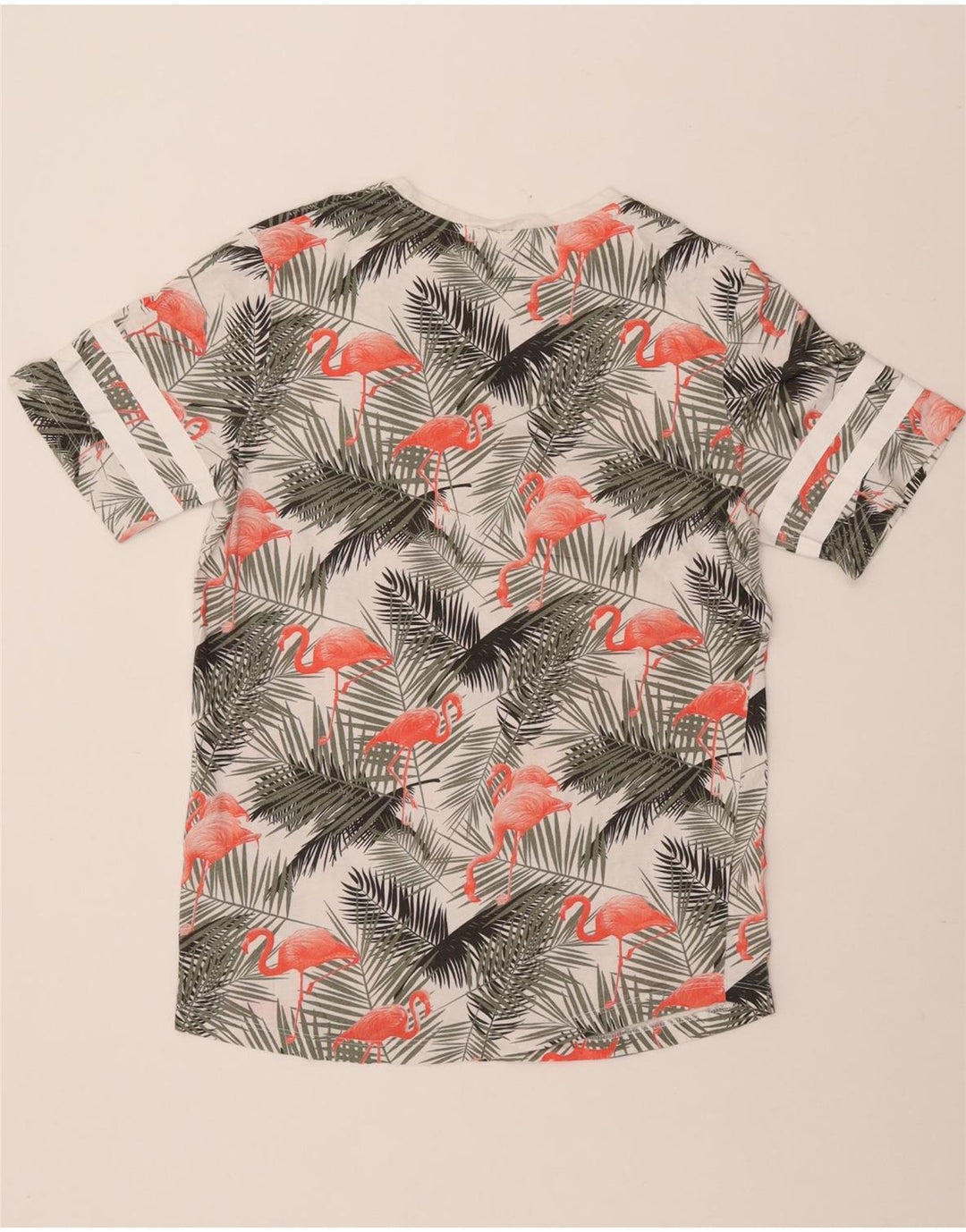 JACK & JONES Herre grafisk T-shirt Top Lille flerfarvet blomster