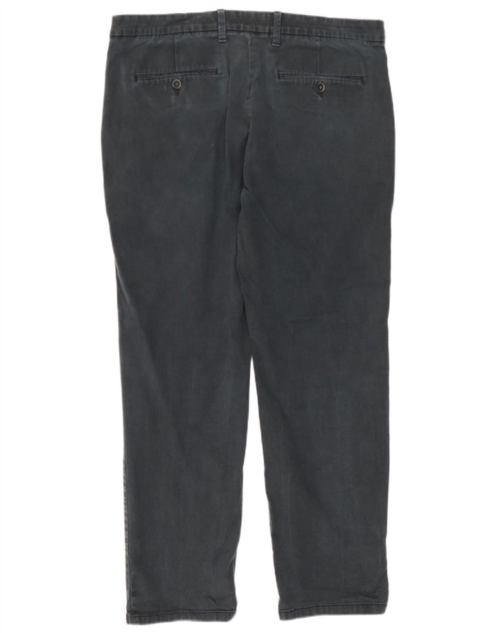 Marks & Spencer Herre Lige Regular Fit Chinobukser W36 L29 Grå