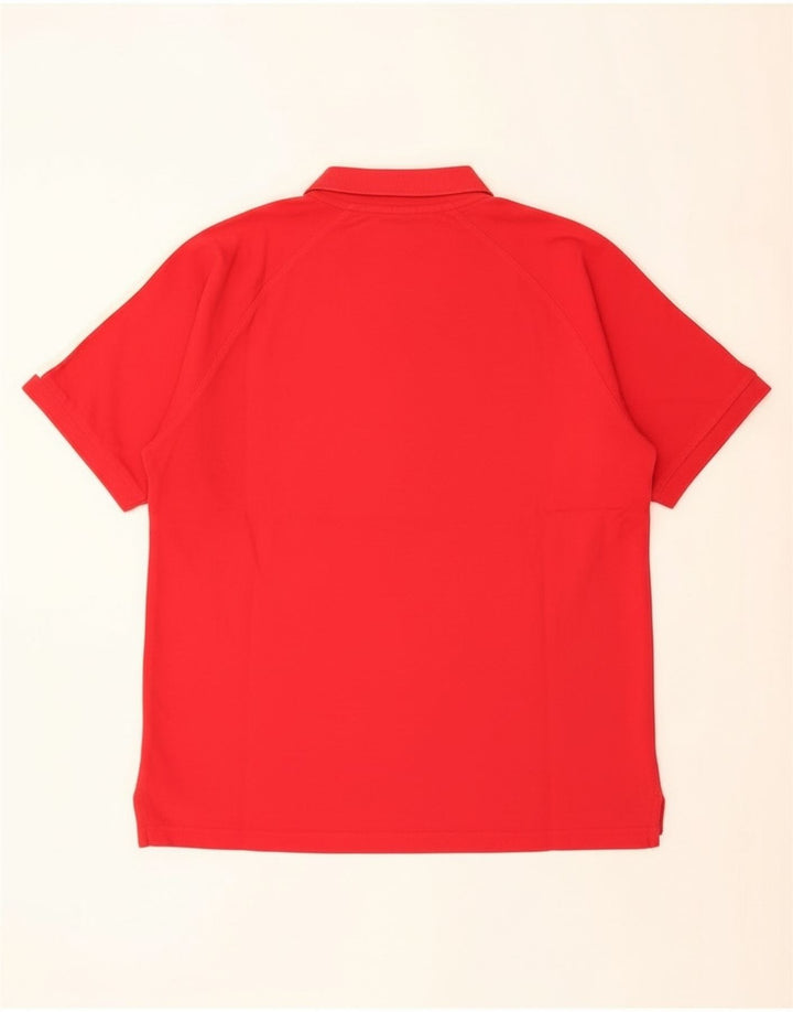 Adidas herre poloshirt Medium rød bomuld