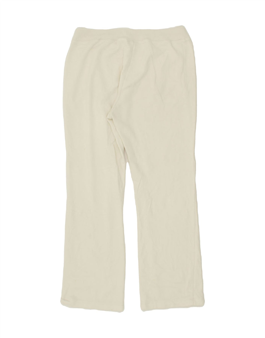 NIKE Womens Tracksuit Trousers UK 14/16 Large White Cotton Vintage Nike and Second-Hand Nike from Messina Hembry 