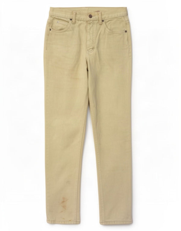 Calvin Klein Dame Slim Jeans US 6 Medium W28 L31 Gul Bomuld