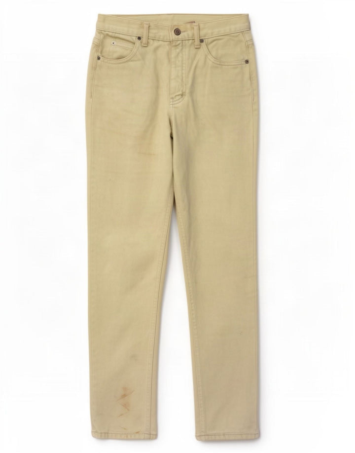 Calvin Klein Dame Slim Jeans US 6 Medium W28 L31 Gul Bomuld