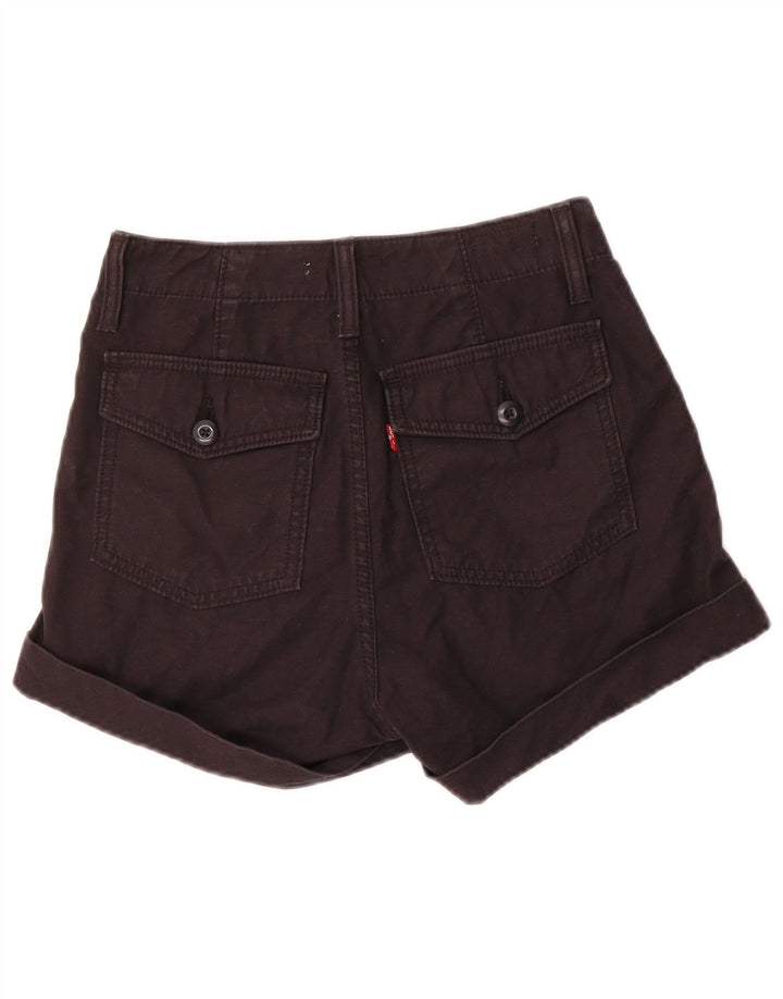 Levi's kvinders ribcage chino-shorts W26 lille sort bomuld