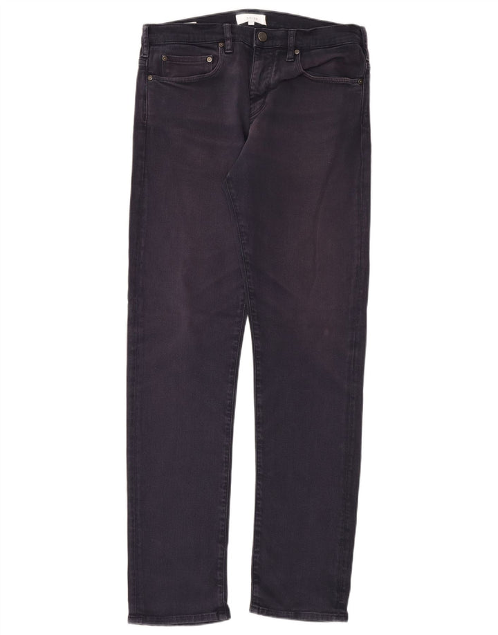 Reiss Straight Jeans til mænd W32 L33 Marineblå Bomuld