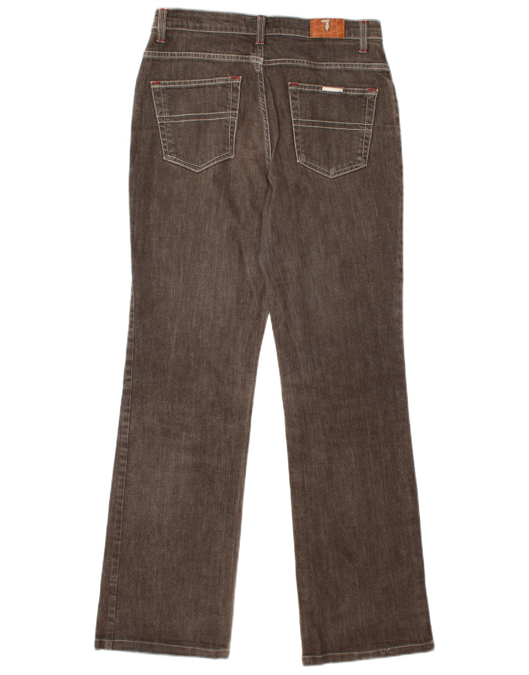 TRUSSARDI Straight jeans til mænd W29 L31 brun bomuld