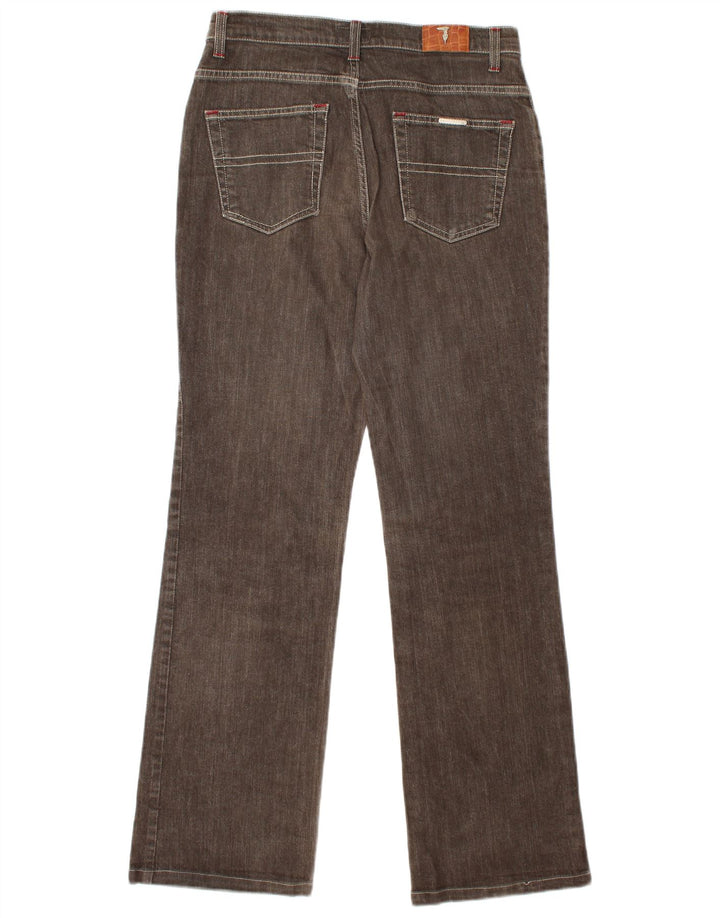 TRUSSARDI Straight jeans til mænd W29 L31 brun bomuld