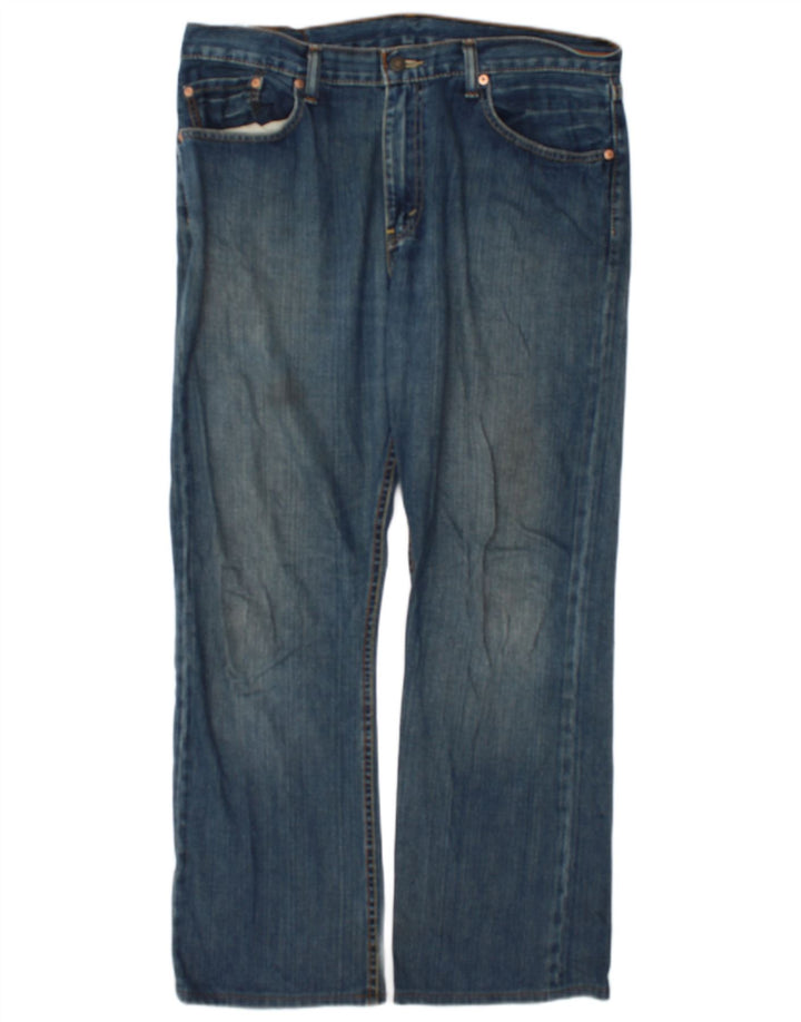 Levi's Herre 503 Straight Jeans W36 L32 Blå Bomuld
