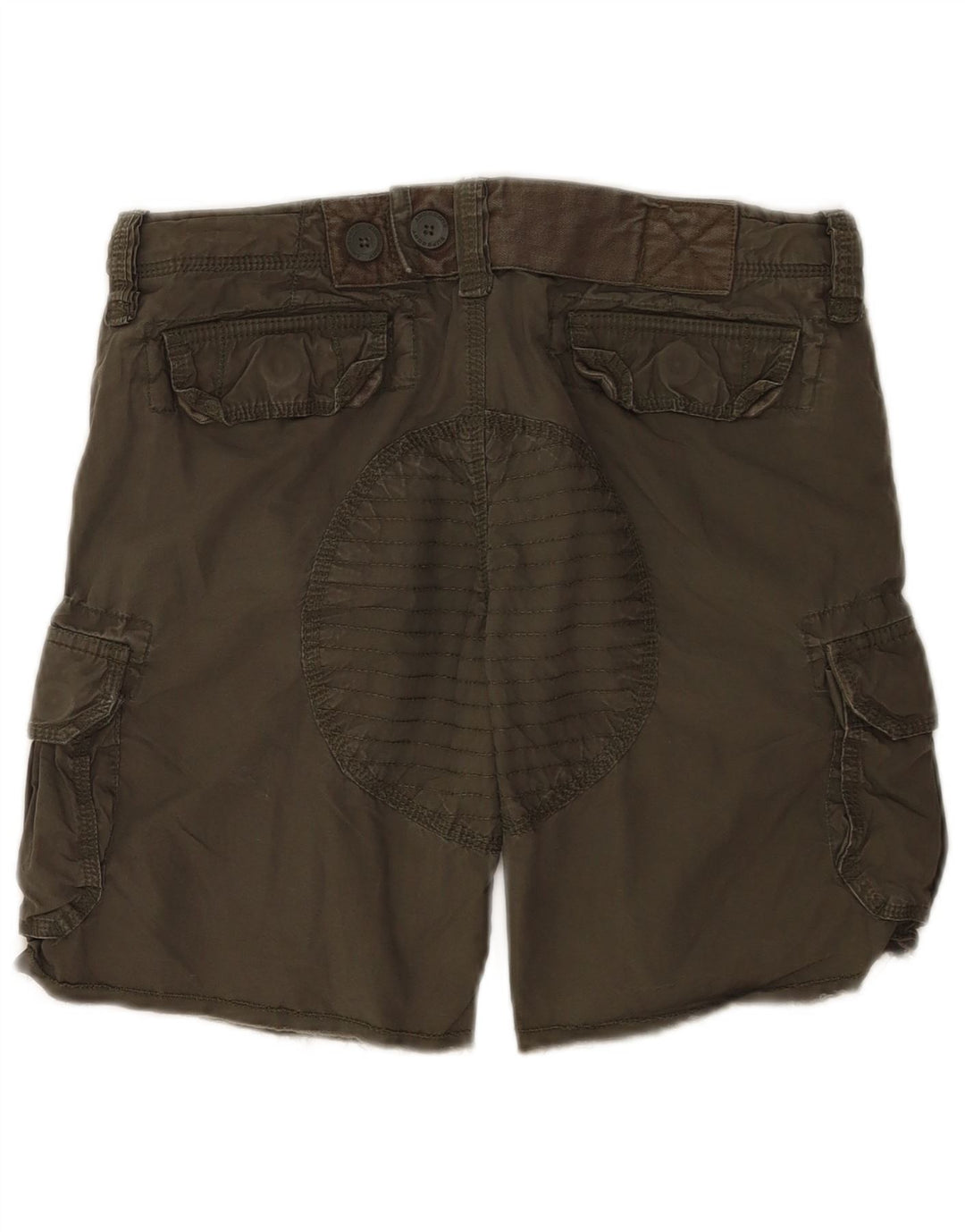 Superdry Herre Cargo Shorts Små W29 Khaki Bomuld