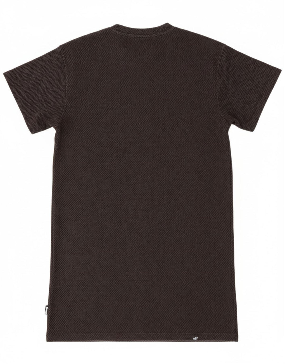 Puma Dame Oversized T-Shirt Kjole UK 10 Lille Sort