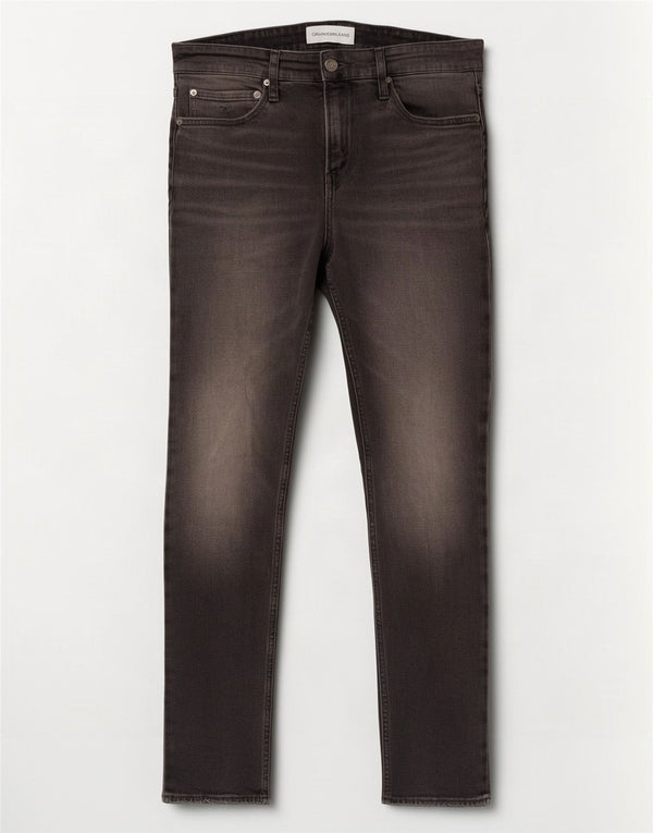 Calvin Klein Herre Skinny Jeans W33 L32 Grå Bomuld