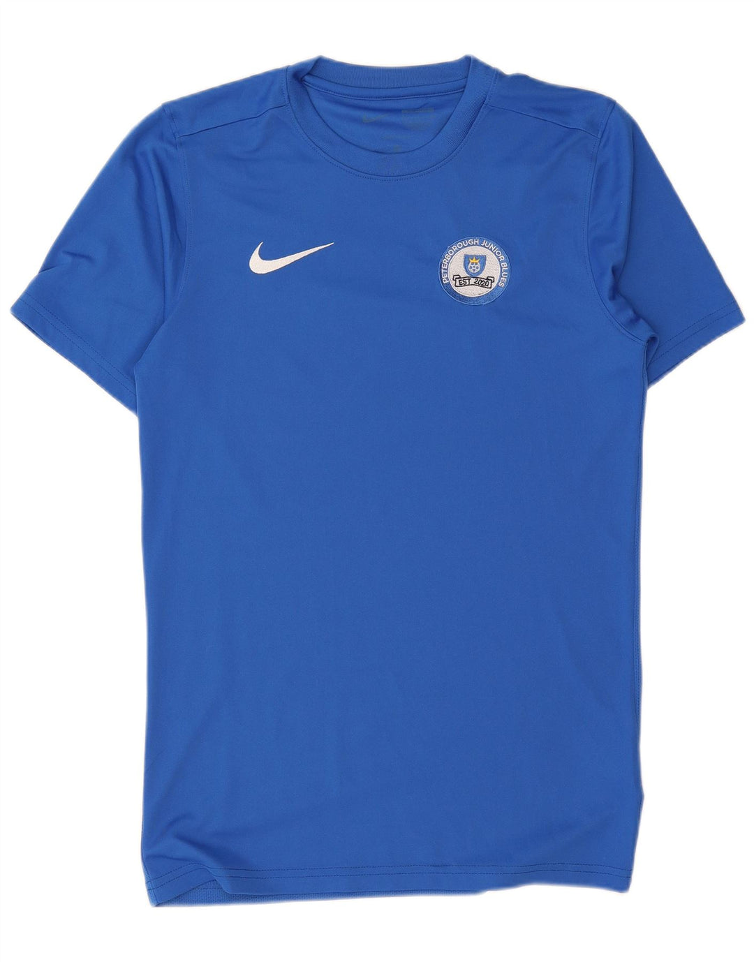 Nike T-shirt top til mænd, lille blå polyester