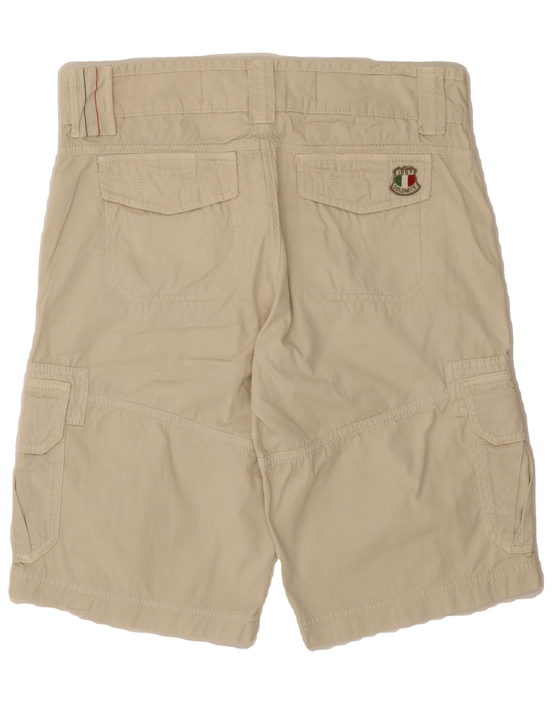 DOLOMITE Mens Cargo Shorts IT 46 Small W32  Beige Cotton Vintage Dolomite and Second-Hand Dolomite from Messina Hembry 