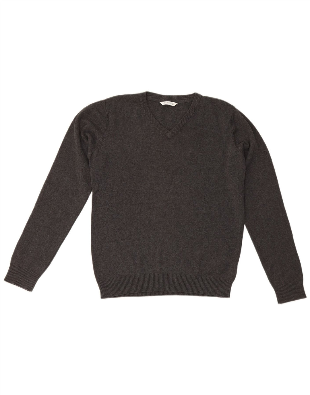 Marks & Spencer Boys V-hals sweater 13-14 år Grå bomuld