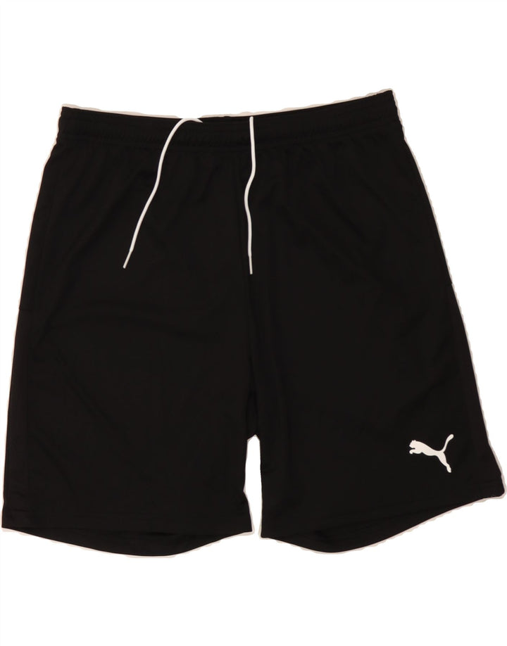 PUMA Mens Sport Shorts XL  Black Polyester Vintage Puma and Second-Hand Puma from Messina Hembry 