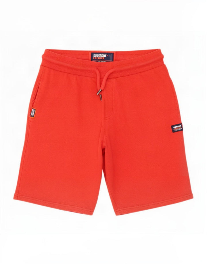 Superdry Sportshorts til mænd store røde bomuld