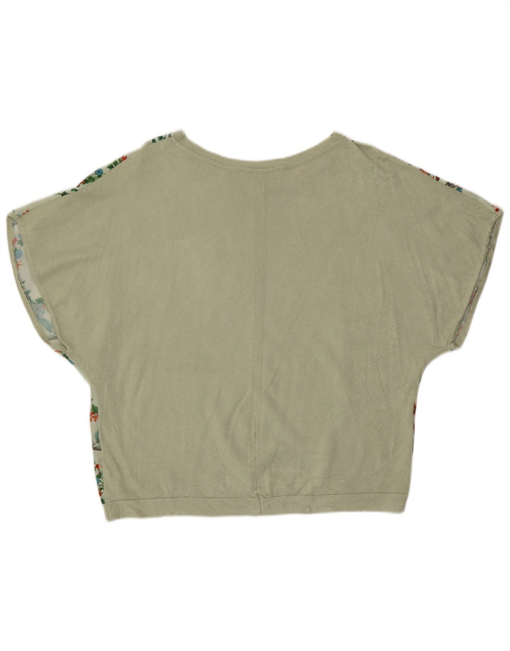 Oasis Damebluse Top UK 10 Small Green Floral