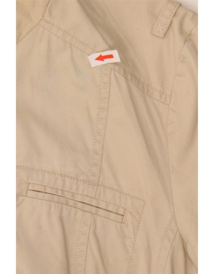 Zara Womens Utility Jacket UK 14 Medium Beige