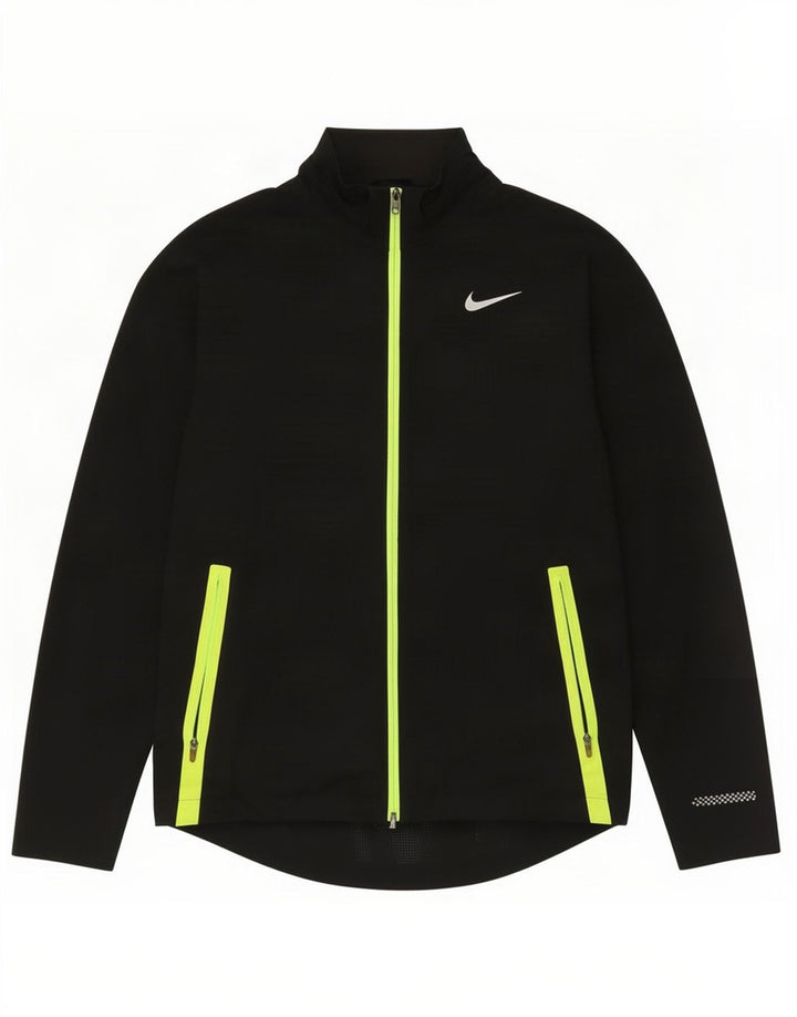 Nike træningsdragt til mænd, topjakke, lille sort polyester
