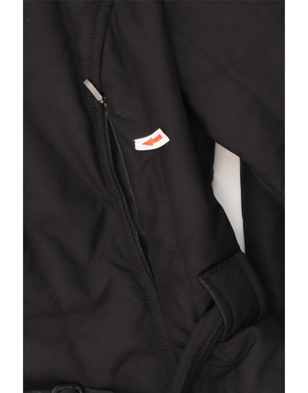 Refrigiwear Dame hættepolstret jakke IT 46 Large Black Polyester