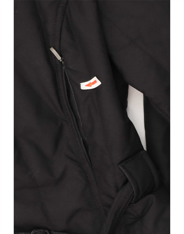 Refrigiwear Dame hættepolstret jakke IT 46 Large Black Polyester